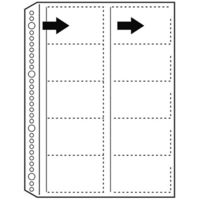 プラス リフィール30穴 名刺用 RE-145RW-10P 1パック(10枚)