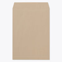 山櫻 クラフト封筒 角2 スミ貼 ナチュラルクラフトCoC 80 00529015 1袋(100枚)