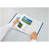 コクヨ クリヤーブック<K2>固定式サイドスロー A4縦 K2ラ-SK20B 1冊