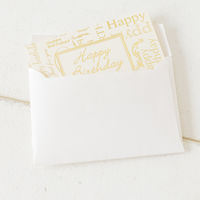 ヘッズ 封筒ホワイト-XS FUW-XS 1パック(20枚)