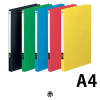 ライオン事務器 レターファイル No.260 A4S 赤 10415 1冊