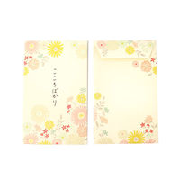 包む ポチ袋 こころばかり Sサイズ 和花柄 5枚入 TP048 1個