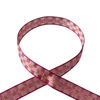 小西リボン クリスタルチェックリボン KR1010-10-35 1巻