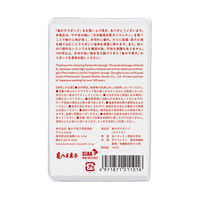 亀の子スポンジ スタンダード 角型 キッチンスポンジ 抗菌・防カビ加工 ホワイト 1個 亀の子束子西尾商店