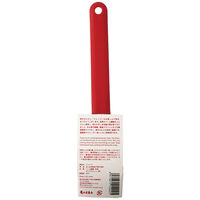 亀の子束子 柄付きたわし 亀の子ジャンプ（ふつう）便利な柄付き タワシ レッド 1個 亀の子束子西尾商店