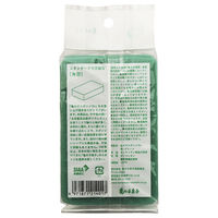 亀の子スポンジ DO 高品質 角型 キッチンスポンジ 抗菌加工 グリーン 1個 亀の子束子西尾商店