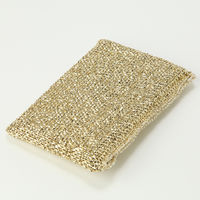 アルミスポンジ フィギア 角 薄型 キッチンスポンジ 食器用 金 1個 亀の子束子西尾商店