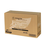 春日製紙工業 エクリュホワイトレギュラーペーパータオル200枚 141663 1個