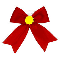 渡辺徽章 徽章リボン アケボノ 赤 1セット（100個：10個入×10）