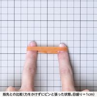 【輪ゴム】 共和 オーバンド透明袋 50g GGA-N-018 #180 アメ 1袋