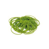 【輪ゴム】 共和 カラーバンド 100g GGK-100-LG #16 ライトグリーン 1箱（100g）