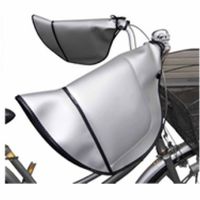 真田嘉商店 真田 ハンドルカバー 自転車用 Aタイプ シルバー 21710007 1セット(3ペア)（直送品）