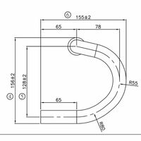 AVEDIO ハンドルバー LIGHT DROP HANDLE CLASSIC 400mm 30470527 1本（直送品）