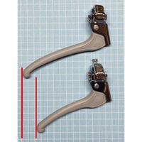 アライ制動器材 アルミキャリパー AC680 Wピボット高制動タイプ アルミリム用 ブラック AC680BK 1セット(4個)（直送品）