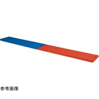 トーエイライト エコ連結ハーフすべり止めマット 赤 T1800R 1枚 65-0543-43（直送品）