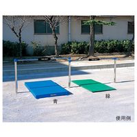 トーエイライト 鉄棒用下敷マットST90 青 厚さ3cm T1219B 1枚 61-9672-88（直送品）