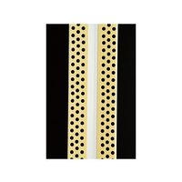 広島 ハイブリッド コーナーテープ (3列穴) 両面テープ付 350-24 1巻 61-9675-04（直送品）