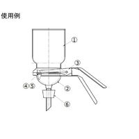 旭製作所 フィルターホルダー 部品:ベース 3917-25S 1個 65-2348-06（直送品）