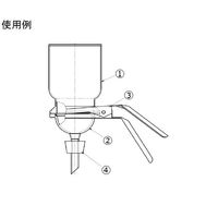 旭製作所 フィルターホルダー 部品:クランプ 3921-47 1個 65-2348-10（直送品）