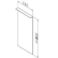 エヌ・エス・ピー NSP型枠(45mm)当板 450H285 8104309 1枚（直送品）