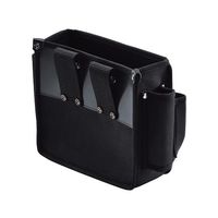 広島 プロユース腰袋 ブラック250 774-71 1個 61-9679-92（直送品）