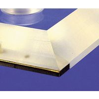 広島 プラスチック ステンエッジ巾定規 61-32 1本 61-9681-37（直送品）