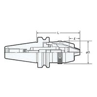 日研工作所 NC用ドリルチャック D42-NPU13 1式 62-3619-38（直送品）