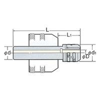 日研工作所 ミーリングチャック S32-C12-160 1式 62-3623-69（直送品）