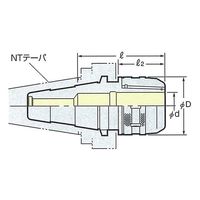 日研工作所 クイックチェンジ用ミーリングチャック MCT30-16 1式 62-3621-99（直送品）