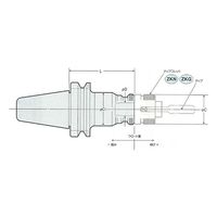日研工作所 タッパチャック BT30-Z12-105 1式 62-3626-63（直送品）