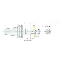 日研工作所 サイドカッタアーバ BT30-SCA12.7-60 1式 62-3626-33（直送品）