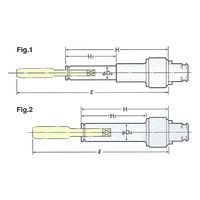 日研工作所 ZKGタップコレットロングサイズ(100) ZKG24-12-100L 1式 62-3624-83（直送品）