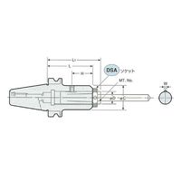 日研工作所 サイドロックホルダB型(ドリル用) BT40-SLB26-105 1式 62-3628-52（直送品）
