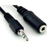 共立電子産業 φ3.5ステレオ延長コード 1.5m #18 1個 65-8727-87（直送品）