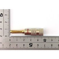 共立電子産業 φ4mm 金メッキバナナプラグ 赤 3個入 HNG-2003R-3P 1セット(3個) 65-8297-24（直送品）