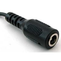 共立電子産業 ACアダプタ用DCプラグ変換ケーブル φ2.1mm USB Micro B #38-MC 1個 65-8728-10（直送品）