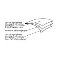 DESCO JAPAN ESDバッグ、STATSHIELD、メタルイン 102mmx152mm、入数100 13415 1パック(100枚)（直送品）