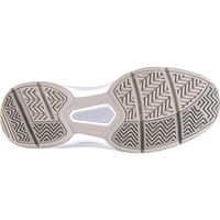 アサヒシューズ ウィンブルドン 4E幅広シューズ ホワイト/グレー 26.5cm W/B 052 1足 67-2479-45（直送品）