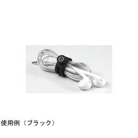 スリーアール Qurra ケーブルバンド ベージュ 10本セット 3R-CAB02 1個(10個) 67-2515-73（直送品）