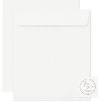 デザインフィル カラー色紙用封筒 白 33289006 1セット(1個×5)