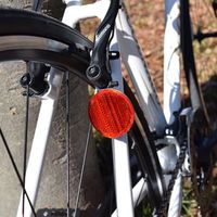 キャットアイ 502ー9344C RRー165ーBS3R + BSー3 シートステー取付 ブラック 袋入 1セット(8個)（直送品）