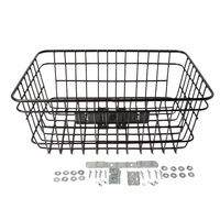 西田金属製作所 西田 Wー556 ワイドバスケット ブラック W-556BK 1個（直送品）
