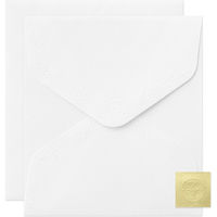 デザインフィル カラー色紙包み 白 33290006 1セット(1個×5)