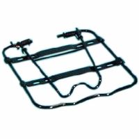 センタン工業 SGBー10 うしろカゴ用取付金具 ブラック(※カブ新聞カゴ取付 SGB-10BK 1セット(3セット)（直送品）