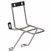 センタン工業 フロントバスケット STBー220 マウンテン用 ステンキャリア付 シルバー STB-220SL 1個（直送品）