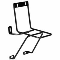 センタン工業 フロントバスケット WBー73 BL マウンテン用 ブラックキャリア付 ブラック WB-73BL 1個（直送品）