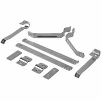 センタン工業 フロントバスケット SHINBUNーA 新聞カゴ 丸棒脚 取付付き 白 SHINBUN-AW 1個（直送品）