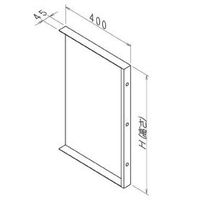 エヌ・エス・ピー NSP型枠(45mm)S3ー70 400スライドパネル 8202272 1枚（直送品）