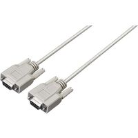 日置電機 RSー232Cケーブル(9ピンー9ピン/1.8m) 9637 1台 65-9034-17（直送品）