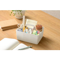 JEJアステージ デスクトートミニ ホワイト 1個